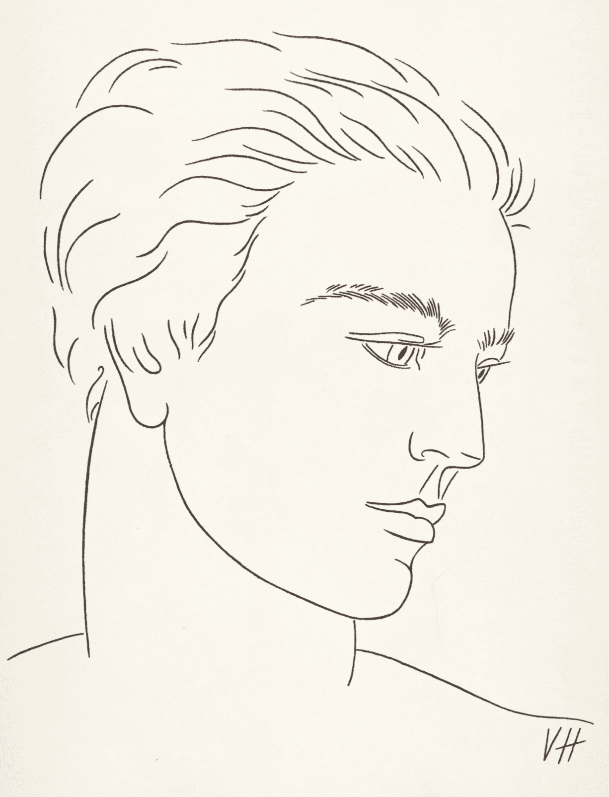 André Breton - Maquette Pour le Revolver à Cheveux Blancs II