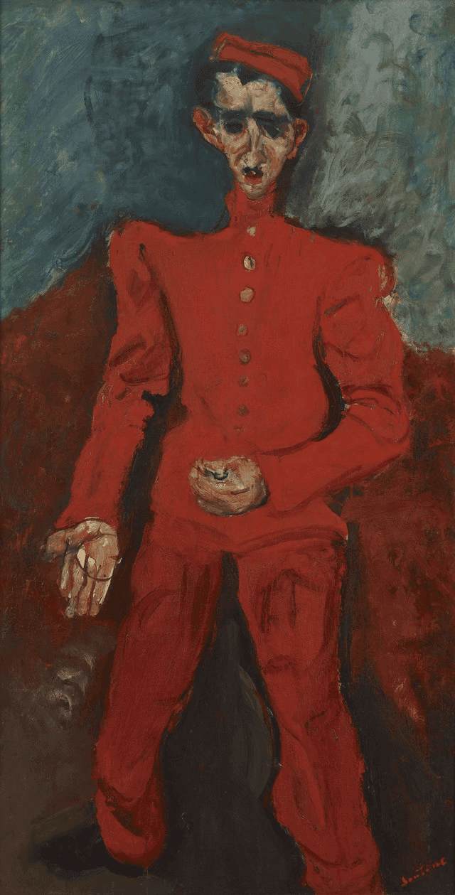 Chaïm Soutine - The Groom or the Bellboy