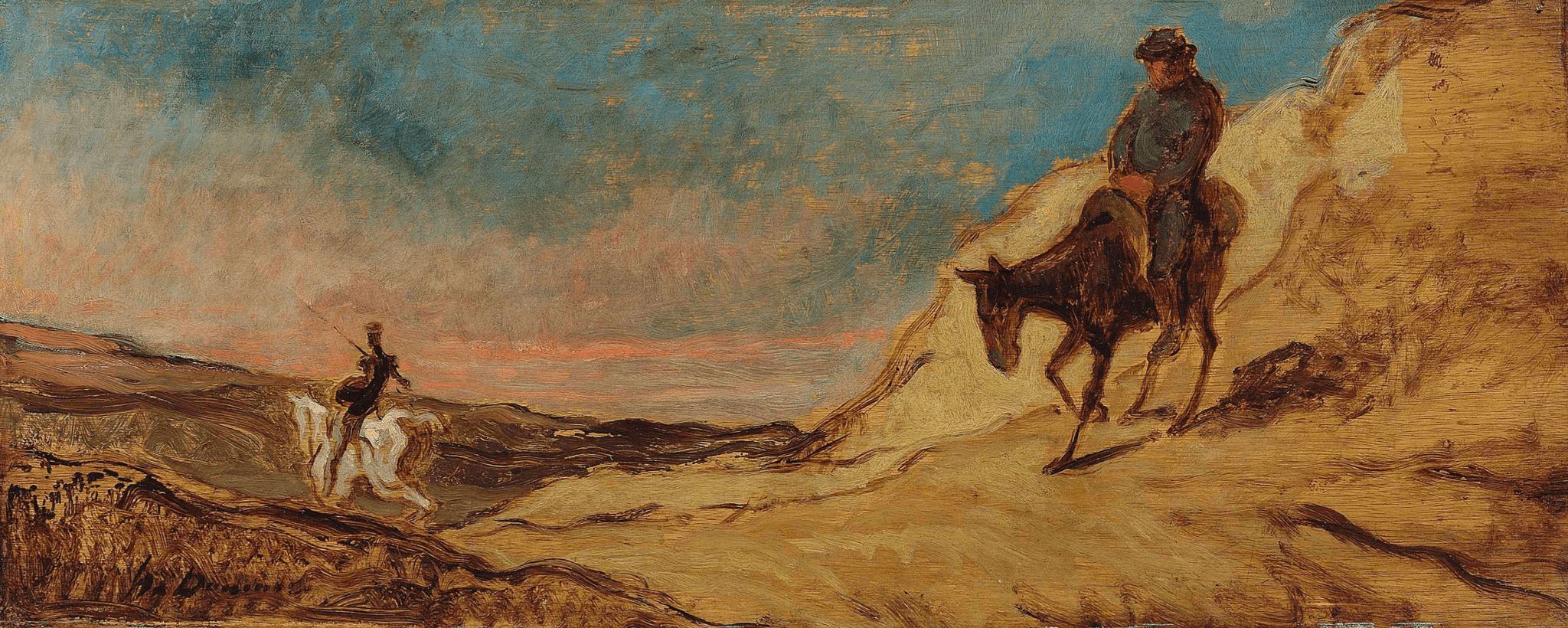 Don Quichotte et Sancho Panza